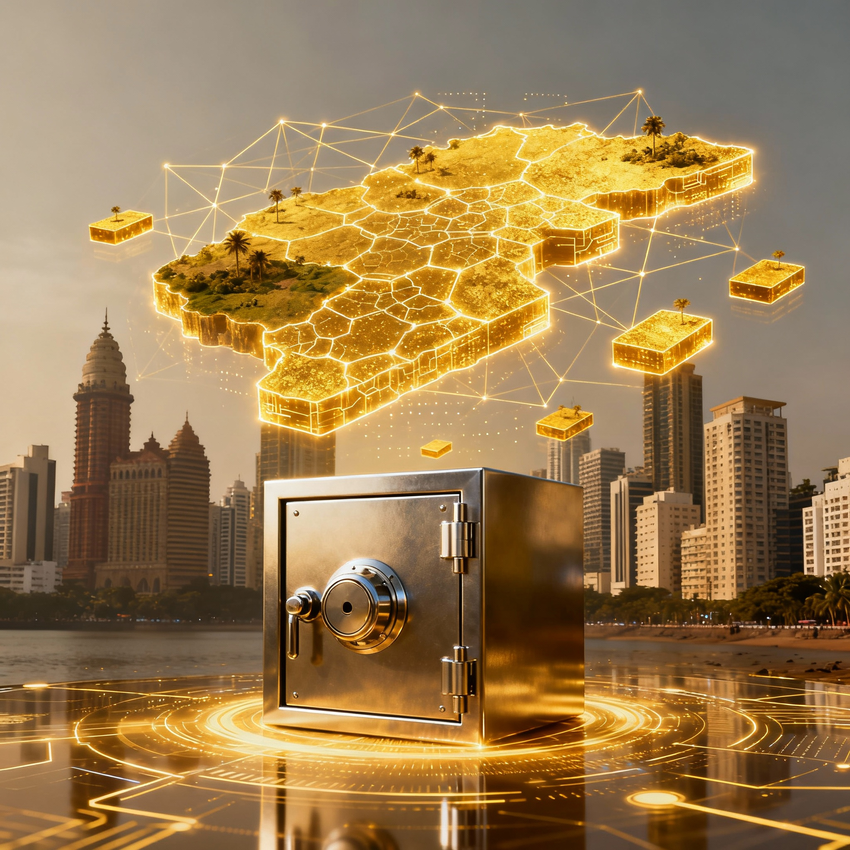 blockchain land records India