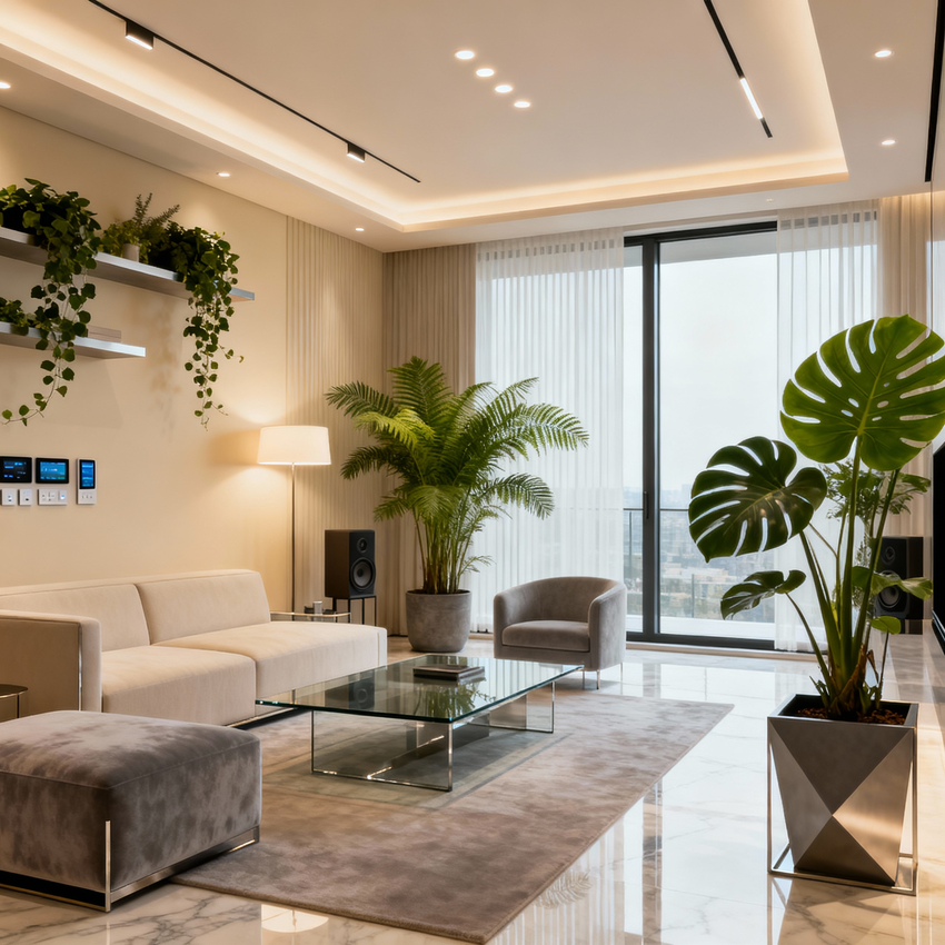 biophilic luxury interiors