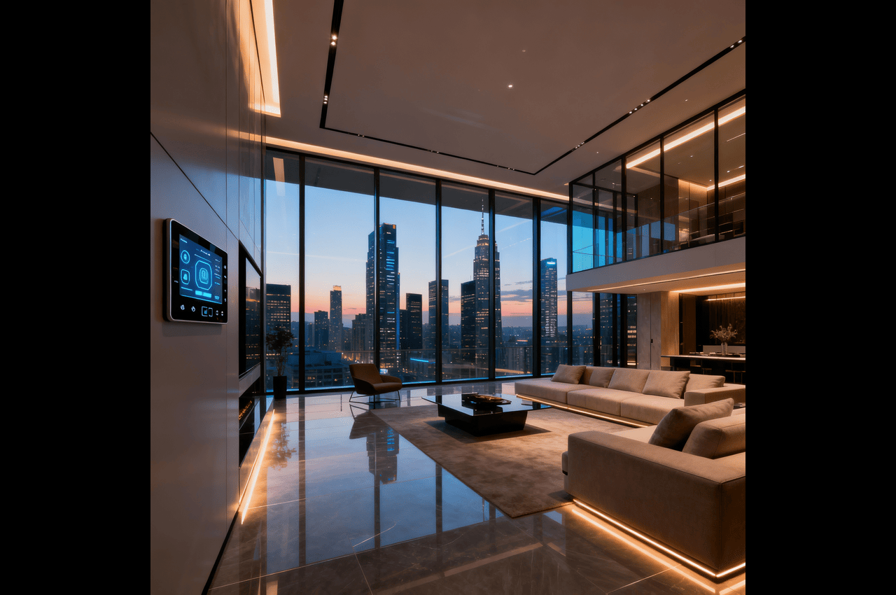 smart luxury homes market