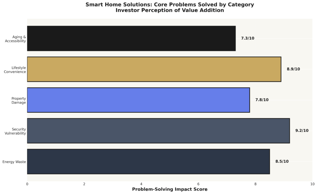 Core problems solved by Smart Homes
