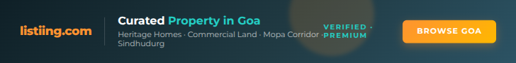 Curated Property in Goa - listiing.com
