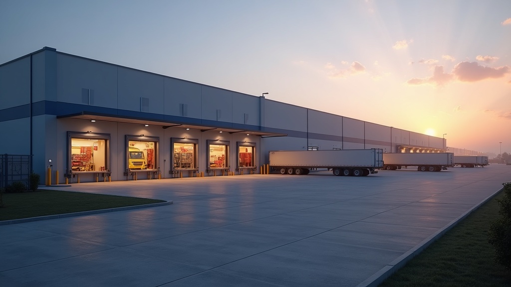 Indian Grade A warehouse logistics park real estate